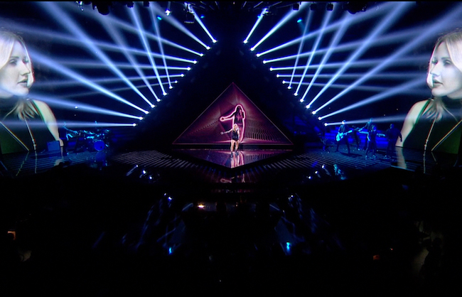 Moving lights programmer for Ellie Goulding - X Factor UK